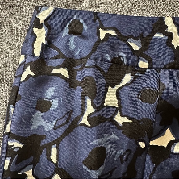 Boden SILK abstract floral pencil skirt NWOT - Picture 3 of 8